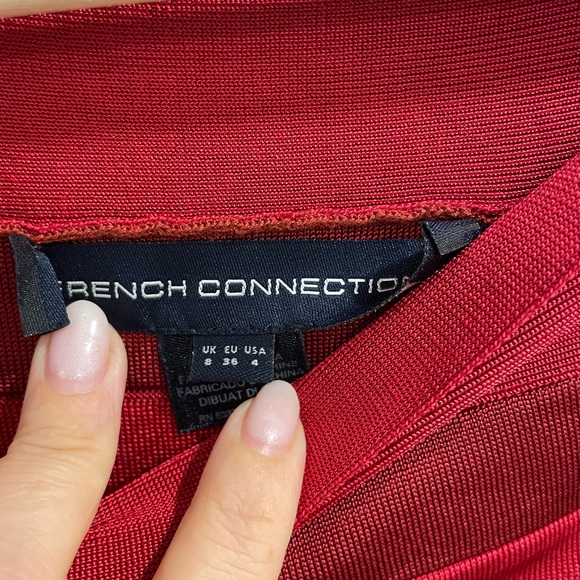 French Connection bandage dress. Size 4 - Picture 4 of 6